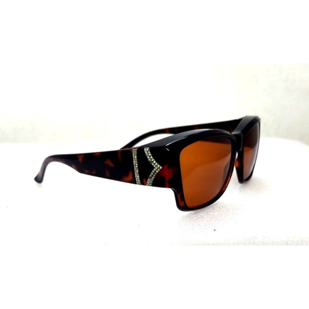 Stella McCartney Haven Women Polorized Tortoise Sunglasses  w Bling 50-14-140